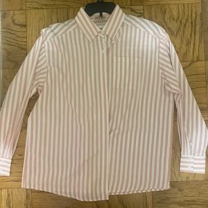 VRG girl button down striped shirt. Only worn once in perfect condition